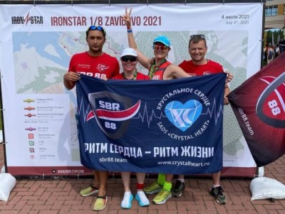 Клуб SBR88 Ironman Team стал амбассадором “Хрустального сердца”, чтобы помочь детям с опасными аритмиями